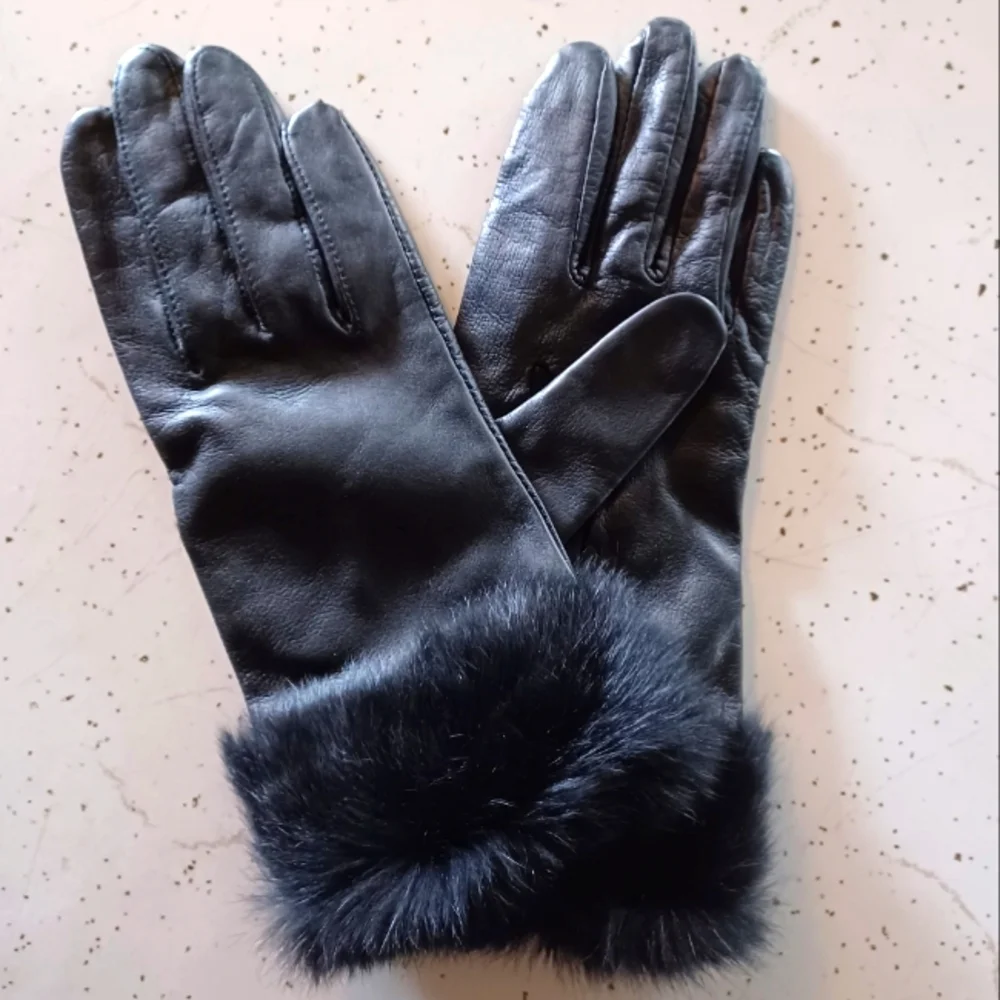 XMAS SALE🎄FABULOUS DEAL!😍🧤Beautiful Leather Gloves!!💕 - Picture 3 of 12